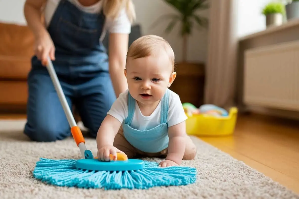 چرا نظافت منظم خانه برای سلامت کودکان اهمیت حیاتی دارد؟