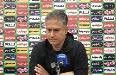  مطهری: از تساوی مقابل ذوب‌آهن راضی نیستم/ باید در کمترین زمان خودمان را به اوج برسانیم - پارس فوتبال