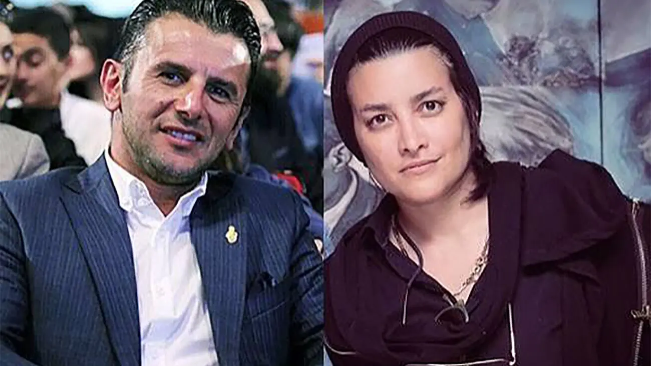 سفر زمان / مونا بانکی پور، همسر اول امین حیایی در یک باشگاه بدنسازی؛ سال 97