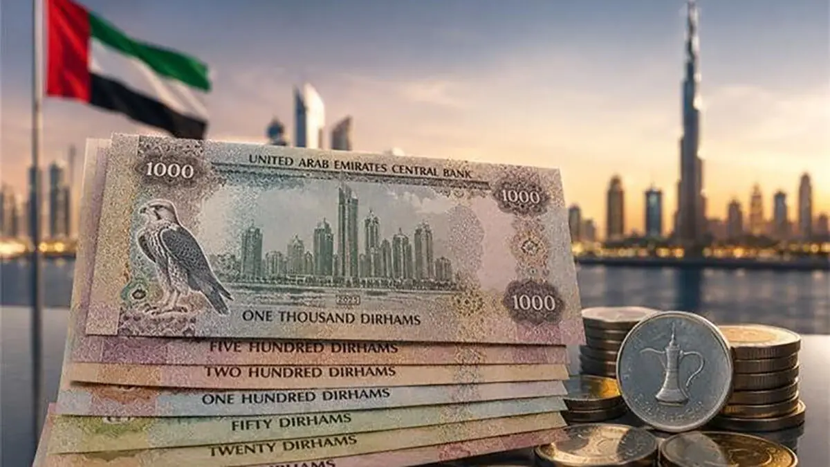  قیمت درهم امروز شنبه 24 مرداد 1405