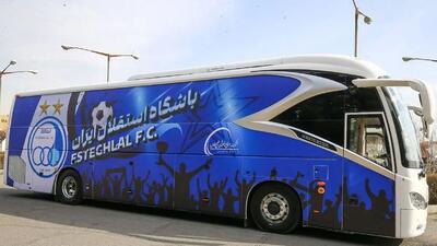  اشک هواداران، اتوبوس استقلال را متوقف کرد