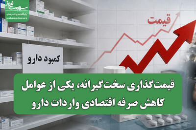 قیمتگذاری سختگیرانه، یکی از عوامل کاهش صرفه اقتصادی واردات دارو