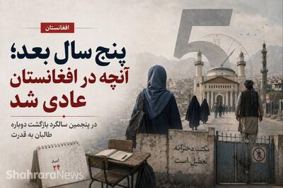 پنج سال بعد؛ آنچه در افغانستان عادی شد