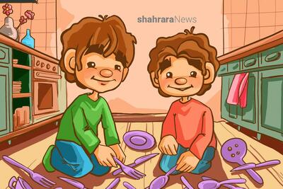 سرگرمی با بگرد و پیدا کن | وسایل پخش شده