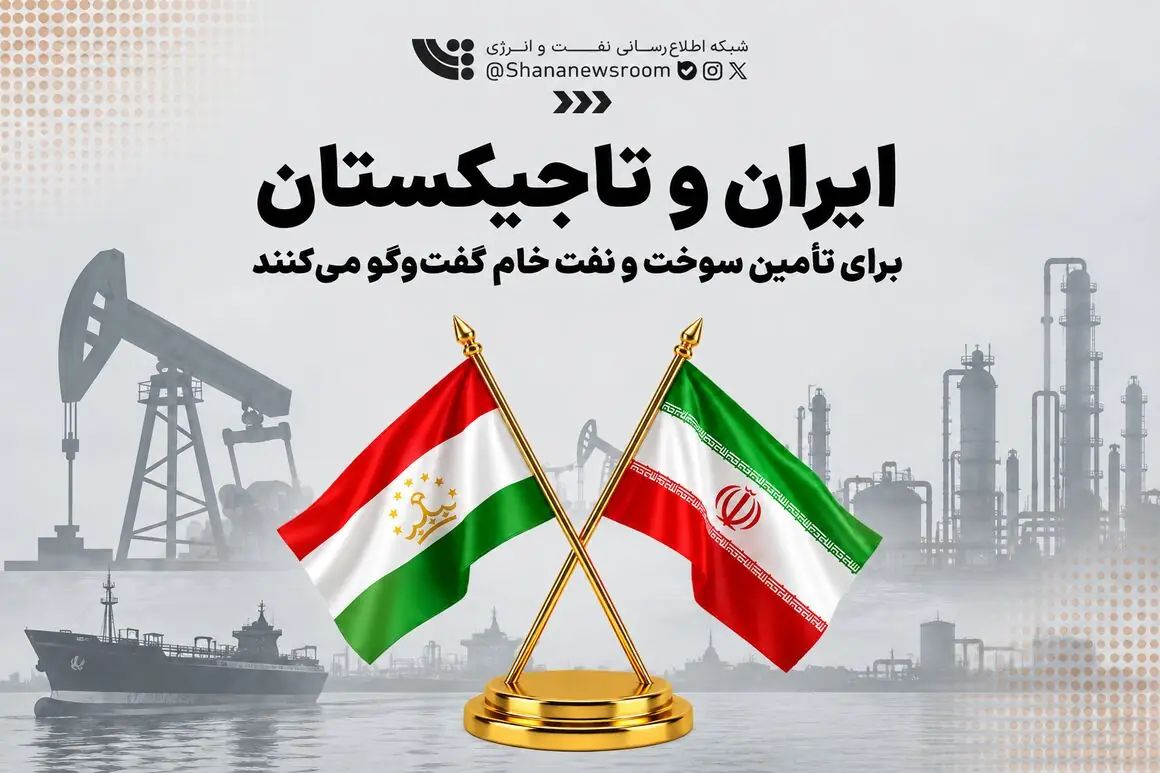  گفت‌وگوهای ایران و تاجیکستان برای گسترش همکاری‌های نفتی