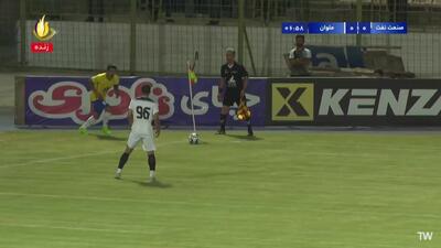 گل اول صنعت نفت به ملوان+ ویدئو
