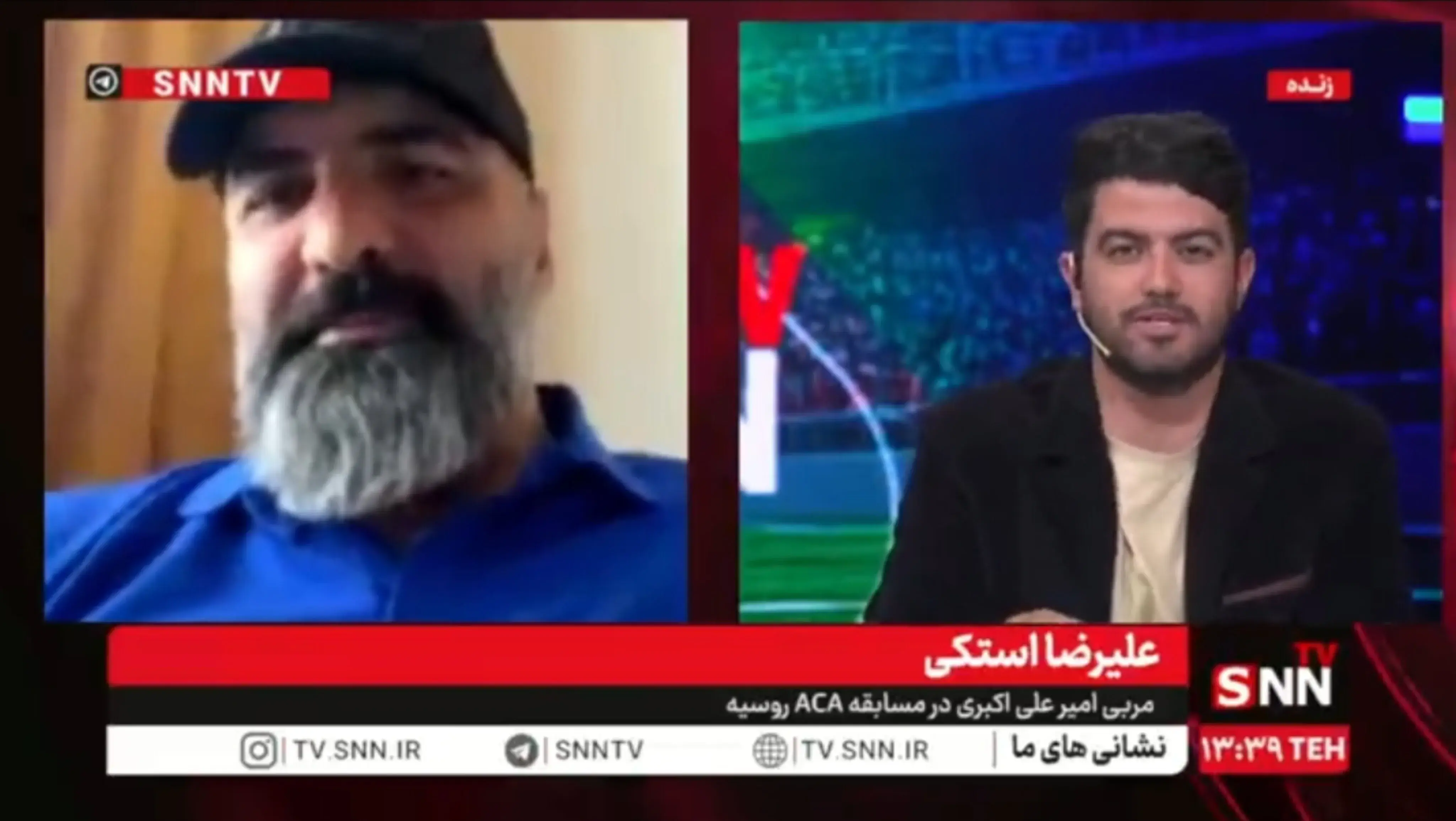  سرمربی امیر علی‌اکبری: نزدیک بود روز گذشته بیرون استیج درگیری پیش بیاید + فیلم