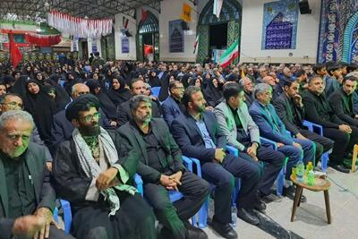 سیوششمین یادواره ۴۸ شهید دهستان آسپاس برگزار شد