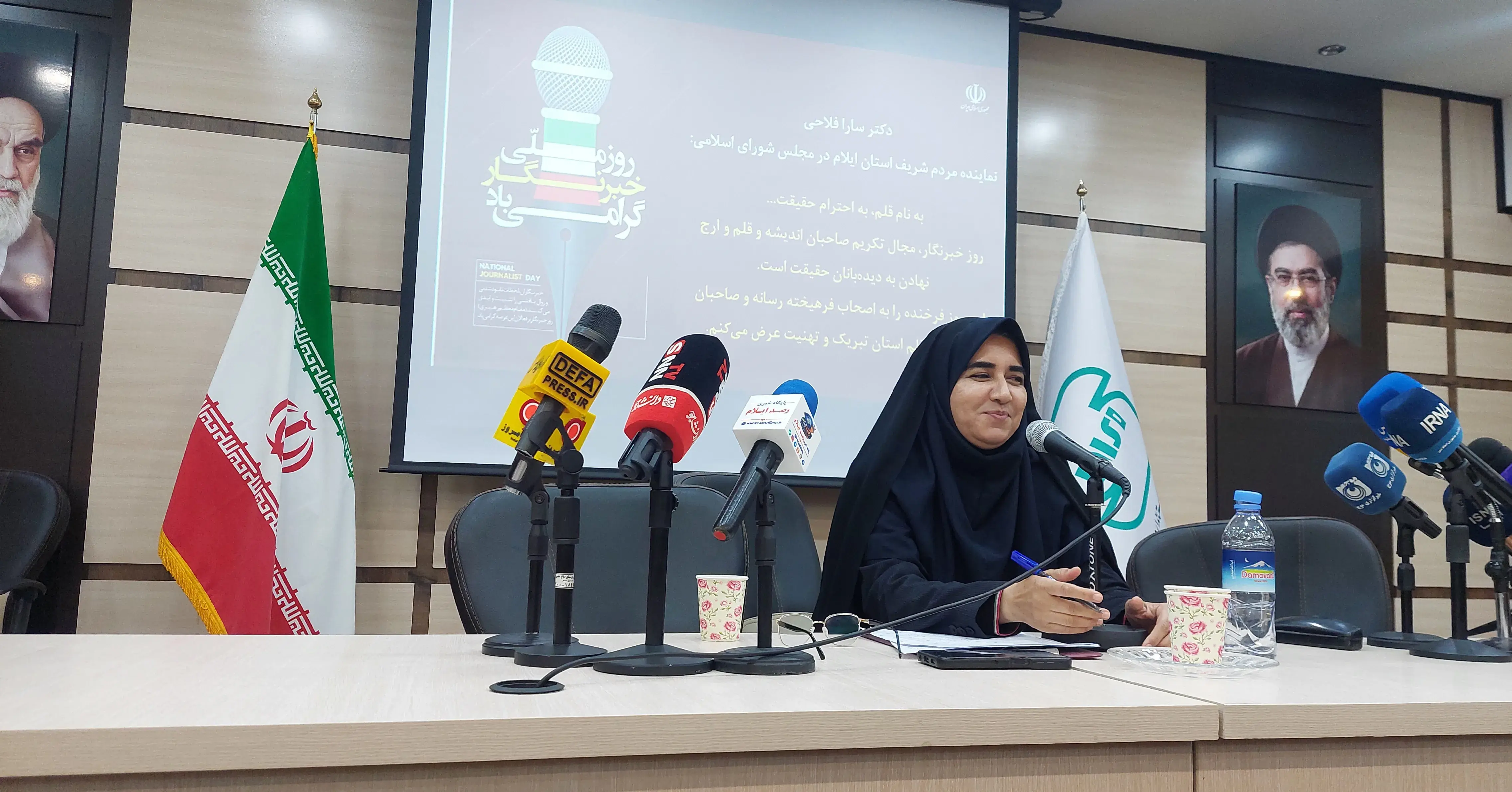 استخدامهای بدون آزمون، اقتصاد مهران و پروژههای بلاتکلیف؛ مطالبات صریح خبرنگاران از نماینده ایلام+فیلم