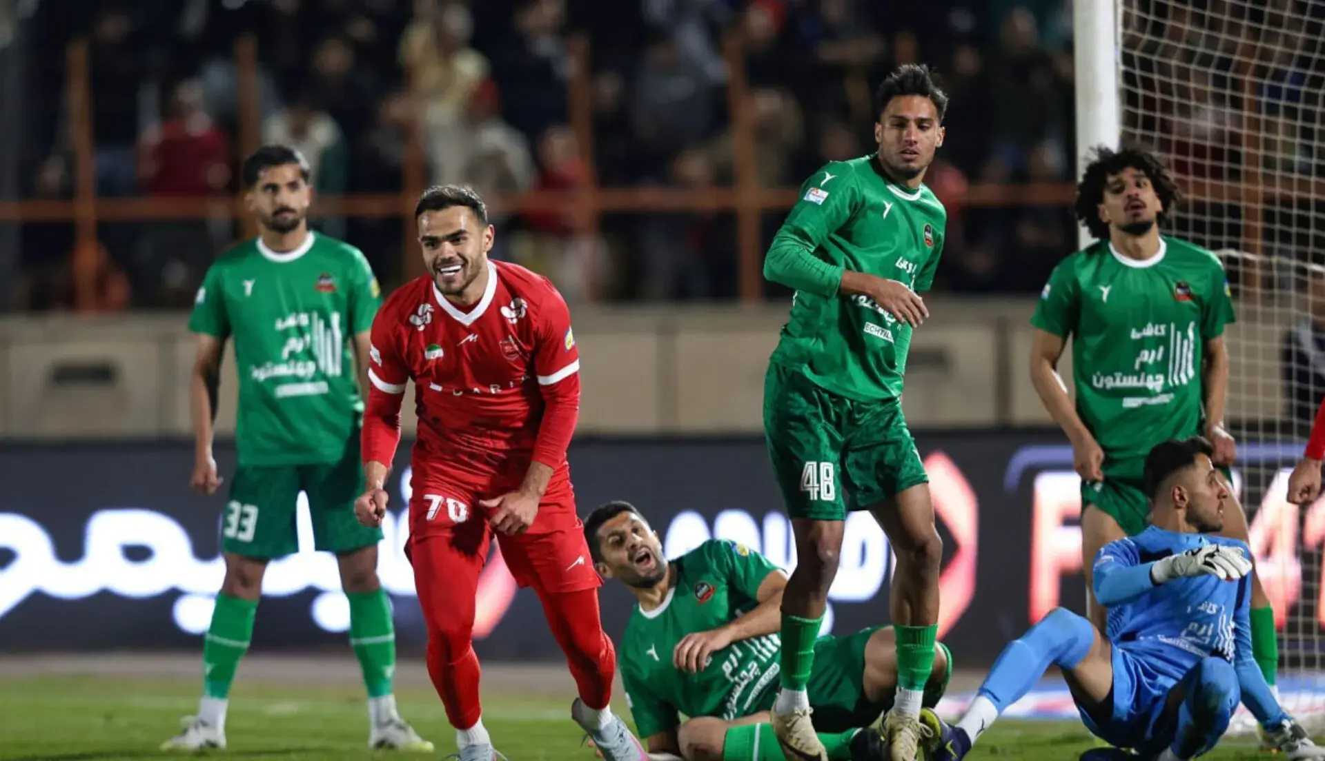 پخش زنده بازی پرسپولیس و شمس آذر قزوین