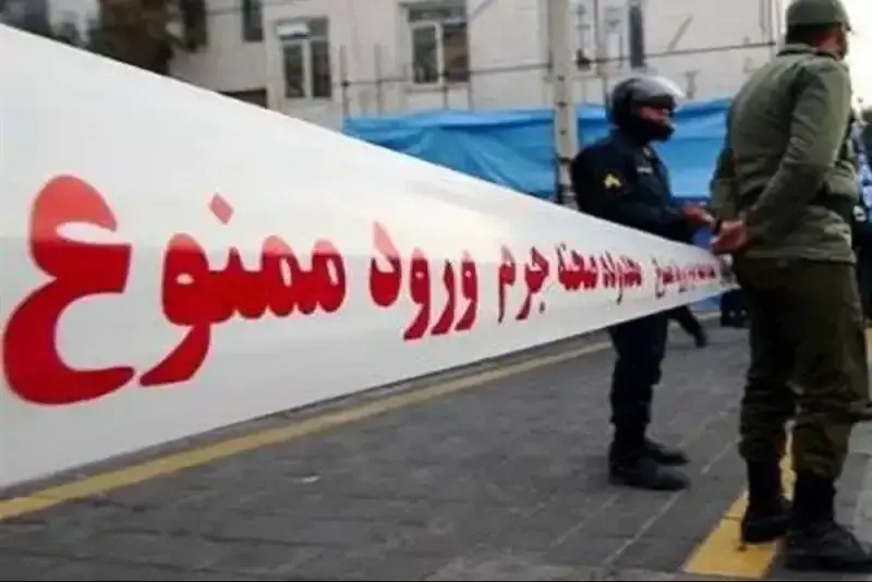 سقوط مرگبار سارق هنگام فرار