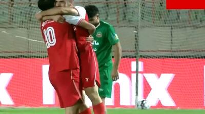  خلاصه‌ بازی شمس آذر 0 - پرسپولیس 2