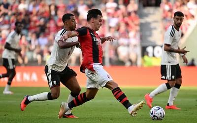  برتری پر گل میلان برابر یونایتد