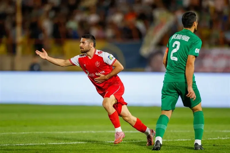 ببینید| خلاصه بازی شمس آذر - پرسپولیس - تسنیم