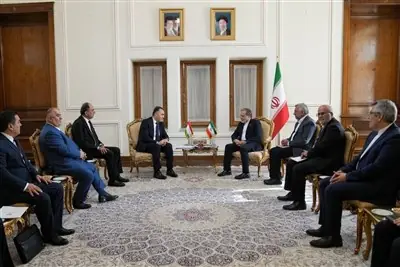 دیدار هیئت تاجیکستانی با عراقچی - تسنیم