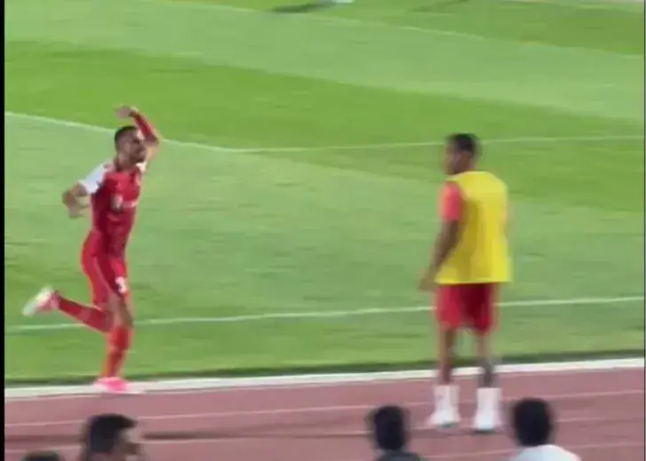 خوشحالترین پرسپولیسی در قزوین، ابوالفضل جلالی!