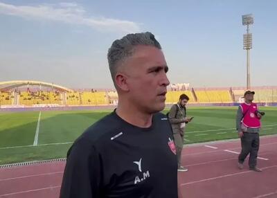  مربی پرسپولیس در قزوین: چمن را کوتاه کنید