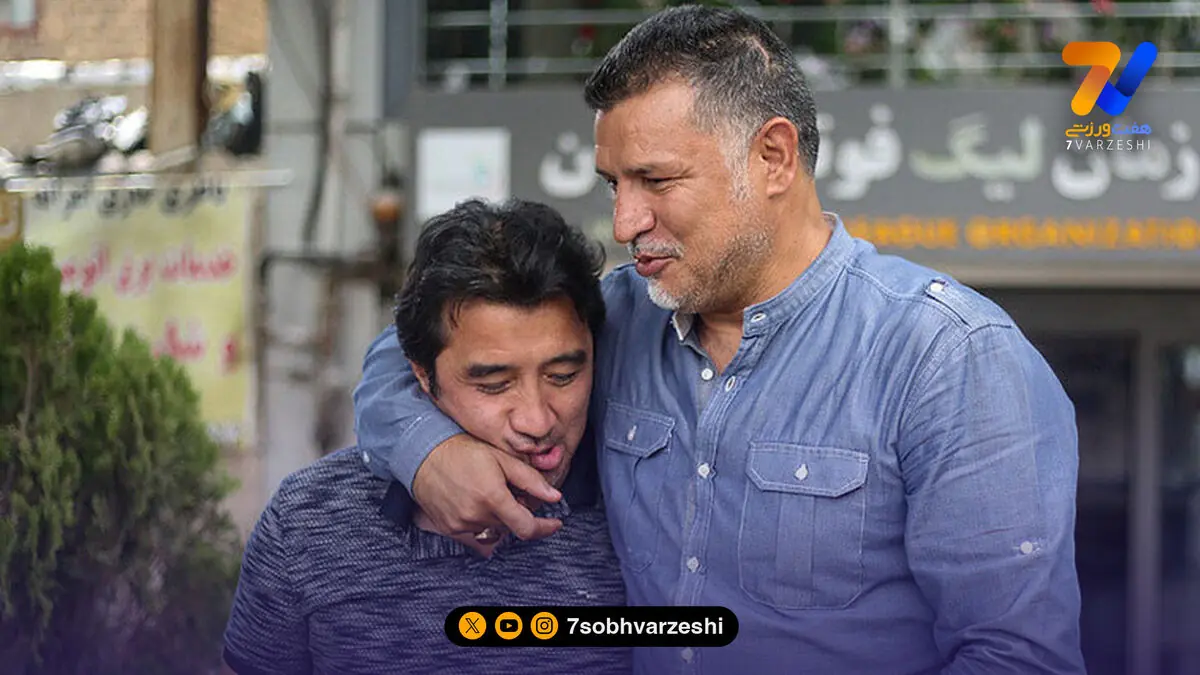 فحاشی به علی دایی جلوی چشم خداداد عزیزی!