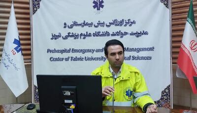  درخشش خدمات درمانی اورژانس آذربایجان شرقی در اربعین