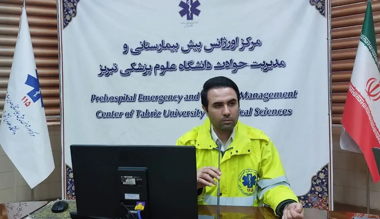 درخشش خدمات درمانی اورژانس آذربایجان شرقی در اربعین