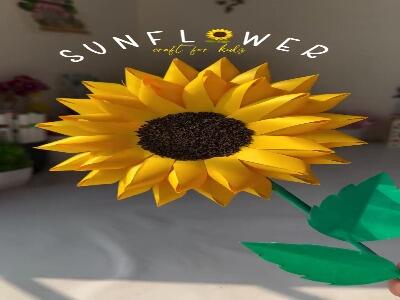  گل کاغذی بامزه