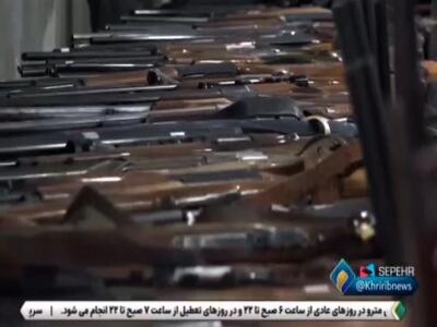 کشف سلاح و مهمات در مشهد
