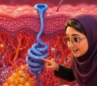  تا حالا فکر کردید زیر پوست ما واقعاً چه خبره؟