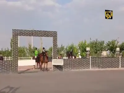 مسابقات پرش با اسب استان همدان