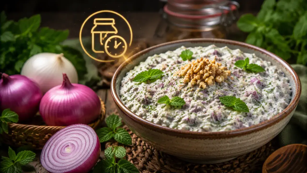 طرز تهیه پیاز پرورده گیلانی با پیاز سفید و بنفش + مدت زمان نگهداری آن