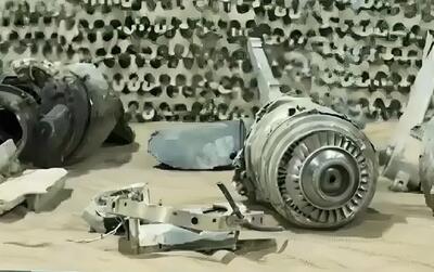  تصاویری از لاشه‌های موشک تاماهاوک آمریکایی