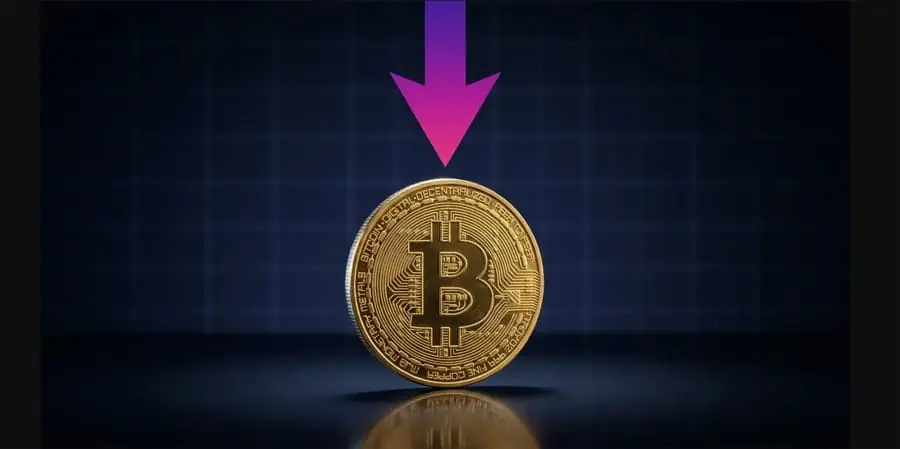 احتمال سقوط بیت کوین به ۵۸,۵۰۰ دلار