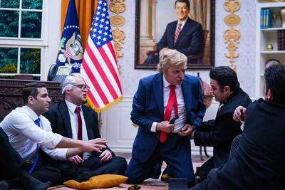 رشید در کنار ترامپ به تلویزیون میآید