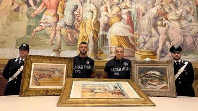  پلیس ایتالیا سه شاهکار سزان، رنوار و ماتیس را پس از سرقت ۱۰ میلیون دلاری پیدا کرد