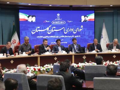 وزیر ارتباطات پروژههای ایرانسل در گلستان را افتتاح کرد