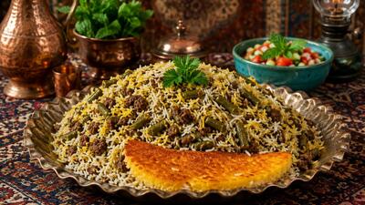 لوبیا پلو دودی؛ عطر و طعمی متفاوت از محبوب ترین غذای سنتی ایرانی!