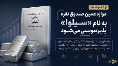پذیرهنویسی دوازدهمین صندوق نقره از امروز آغاز میشود