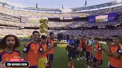  آرژانتین - اسپانیا؛ فینال جام جهانی 2026 از زاویه دوربین داور