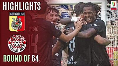 خلاصه بازی کاتانزارو (3) 2-2 (4) تیرول جنوبی (جام حذفی ایتالیا)