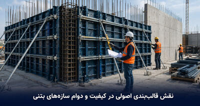 نقش قالب بندی اصولی در کیفیت و دوام سازههای بتنی