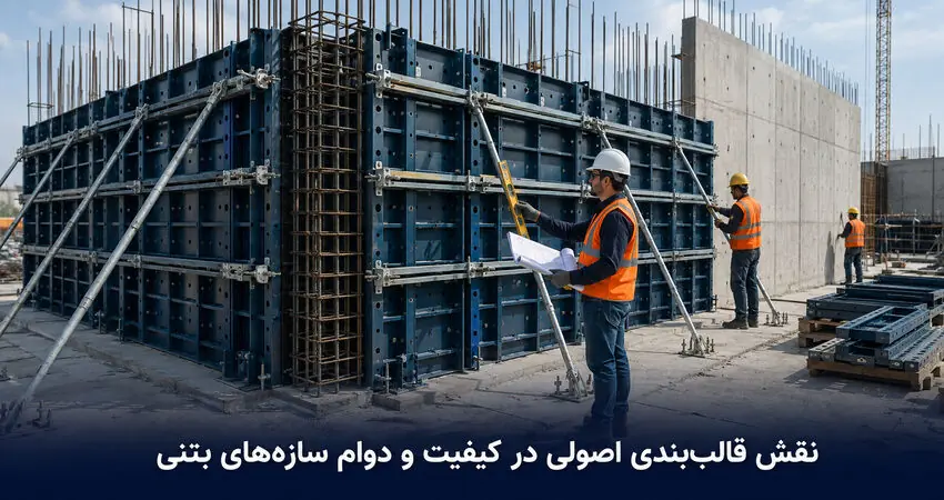 نقش قالب بندی اصولی در کیفیت و دوام سازههای بتنی
