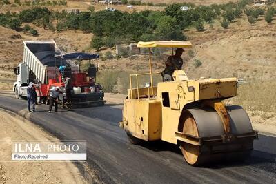 اجرای ۶/٣ کیلومتر روکش آسفالت در محورهای روستایی ساوجبلاغ