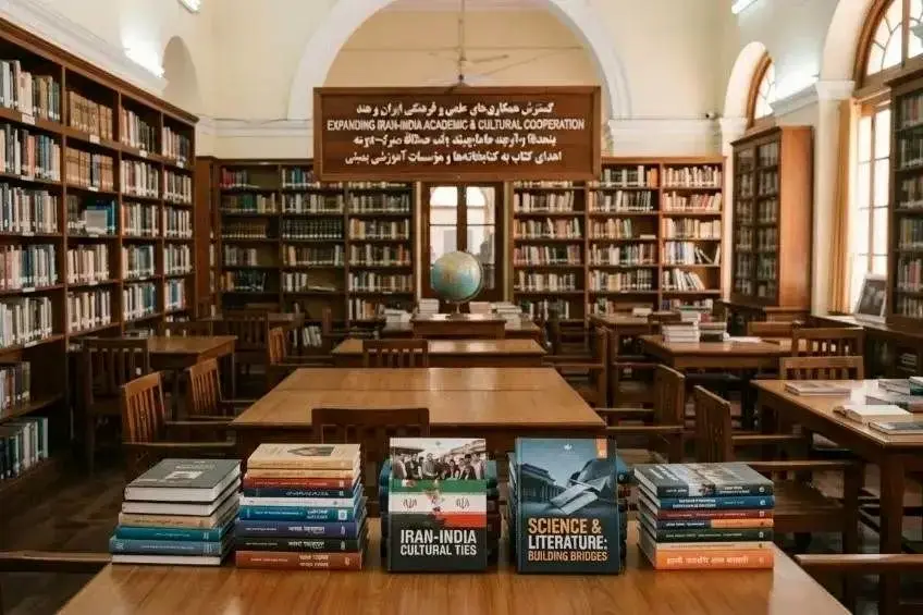 ایران ۵۱۰ جلد کتاب به مراکز علمی بمبئی اهدا کرد