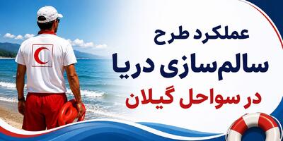 اینفوگرافیک| عملکرد طرح سالمسازی دریا در سواحل گیلان