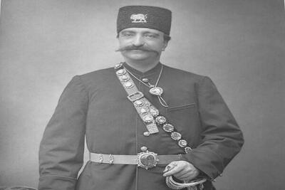  ناصرالدین شاه در ۲۵ سالگی + عکس