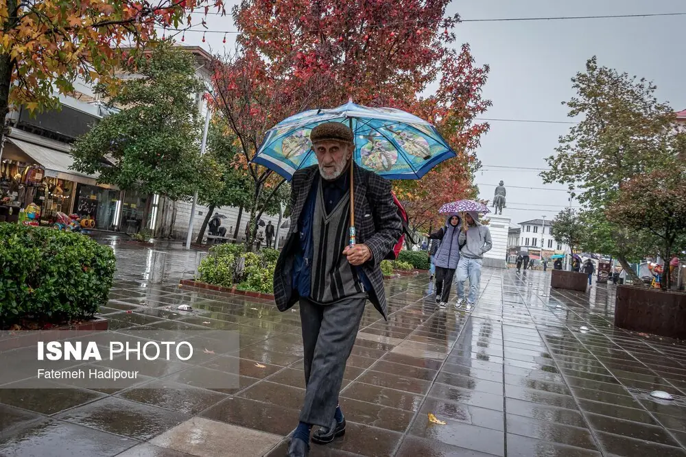 ثبت بارش ۳۱ میلی متری در آستارا