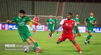 لیگ برتر فوتبال تصاویر بازی شمسآذر و پرسپولیس | جهان نیوز