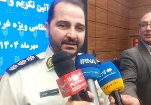 دستگیری ۵۲۶ اوباش و حامل سلاح سرد در غرب تهران