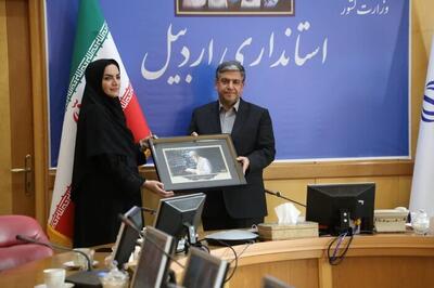  سفر دبیرکل نهاد کتابخانه‌های عمومی کشور به اردبیل