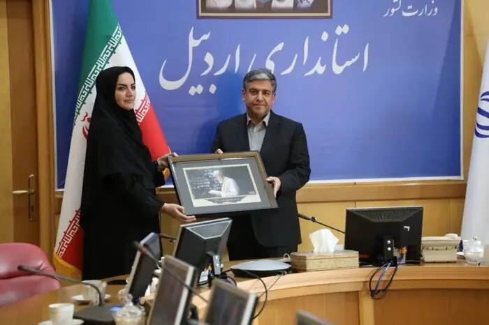 سفر دبیرکل نهاد کتابخانههای عمومی کشور به اردبیل
