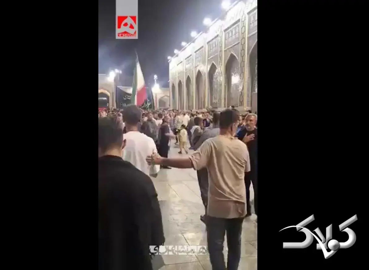 آشتی دو هیئت چوب زنی در حرم امام رضا(ع) + ویدئو | این بار به جای چوب به هم گل دادند - مجله اینترنتی کولاک